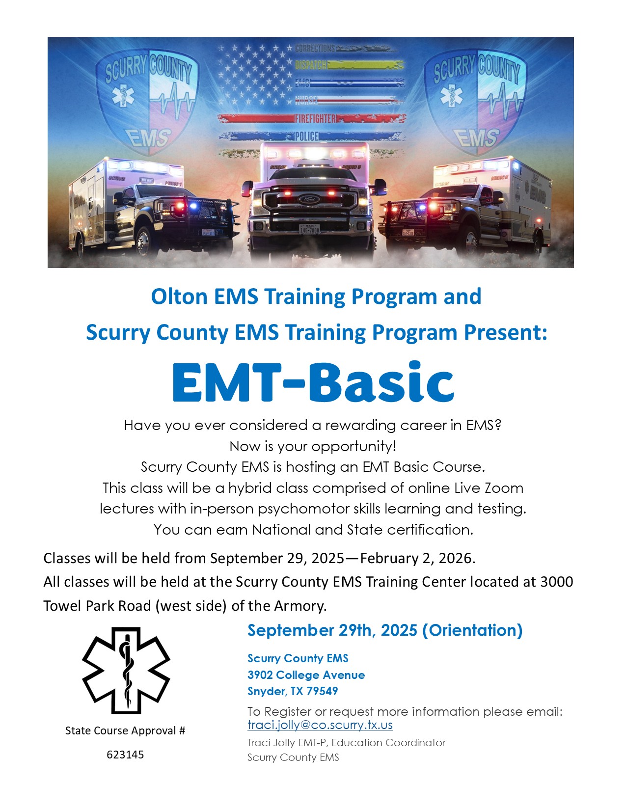 EMS | Scurry County, Texas